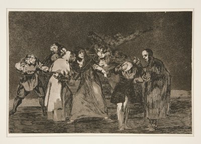 De heler stiksår, men ikke dårlige ord (Wounds Heal Quicker than Hasty Words), pl. 16 fra serien Ordsprog af Francisco de Goya