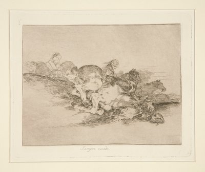 Det sker altid (It Always Happens), pl. 8 fra The Disasters of War af Francisco de Goya