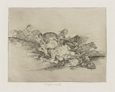 Det sker altid. (Det sker altid.), pl. 8 fra serien The Disasters of War af Francisco de Goya