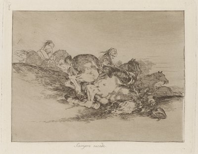 Det sker altid (It Always Happens), pl. 8 fra serien The Disasters of War af Francisco de Goya