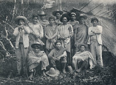 Kronede indianere, 1895 af Francisco Henszler