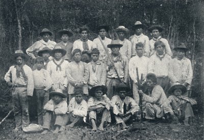 Guarani-indianere, 1895 af Francisco Henszler