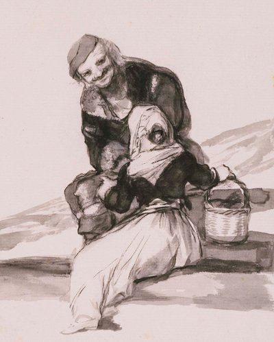 Pas på rådene (klippet) af Francisco de Goya