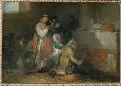 Le mariage inegal - det umage par ... af Francisco Jose de (circle of) Goya y Lucientes