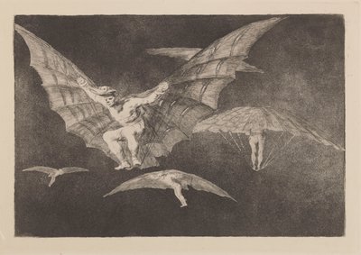 En måde at flyve på af Francisco Jose de Goya y Lucientes