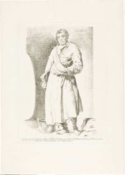 Æsop af Francisco Jose de Goya y Lucientes