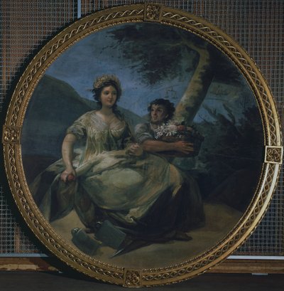 Allegory of agriculture, ca. 1805 (tempera på lærred) af Francisco Jose de Goya y Lucientes