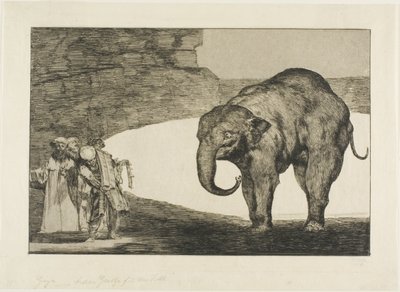 Animal Folly, fra Disparates af Francisco Jose de Goya y Lucientes