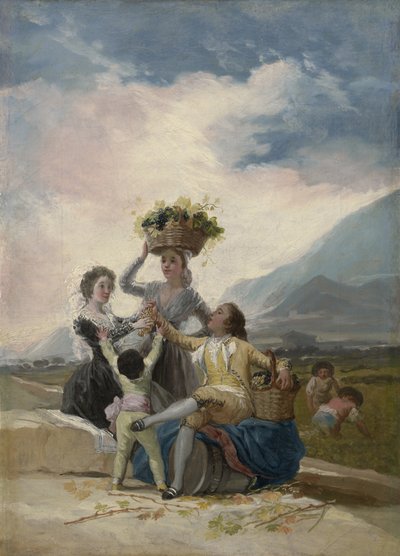 Efterår, 1786 af Francisco de Goya