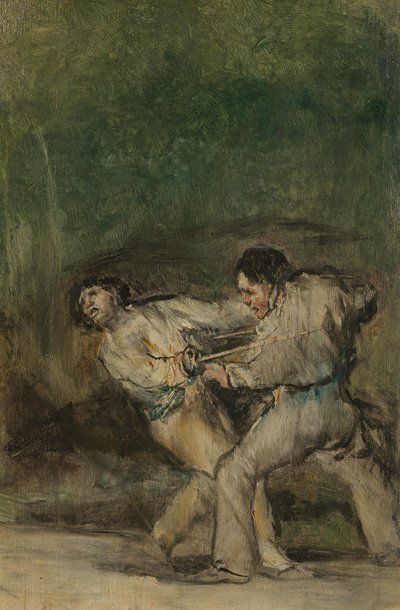Duellen af Francisco Jose de Goya y Lucientes