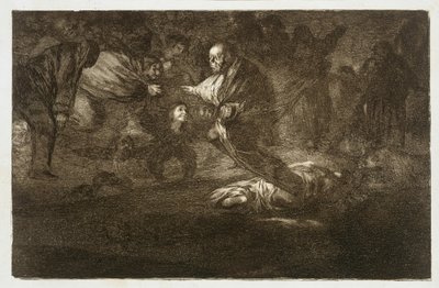 Gud skaber dem, og de finder sammen, Los Proverbios 18 af Francisco Jose de Goya y Lucientes