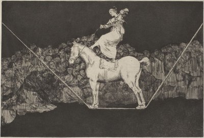 Punktlig dårskab af Francisco Jose de Goya y Lucientes