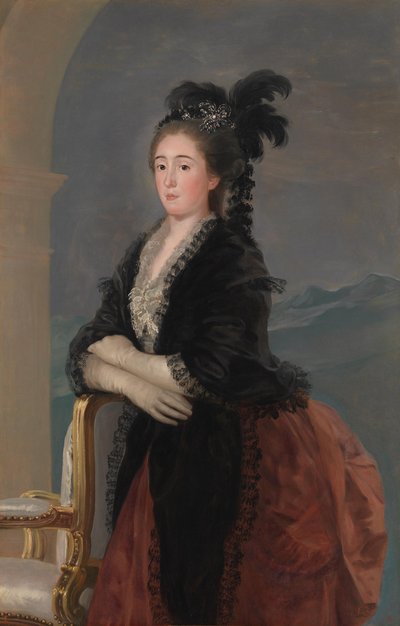 Doña Maria Teresa da Vallabriga af Francisco Jose de Goya y Lucientes