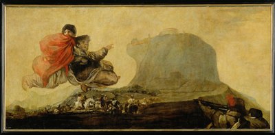 Fantastisk vision (maleri på lærred) af Francisco Jose de Goya y Lucientes