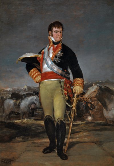 Ferdinand VII (1815) (olie på lærred) af Francisco Jose de Goya y Lucientes