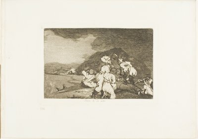 It Serves You Right, tallerken seks fra The Disasters of War af Francisco Jose de Goya y Lucientes