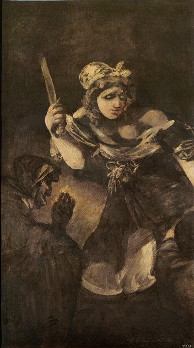 Judith og Holofernes (olie på lærred) af Francisco Jose de Goya y Lucientes