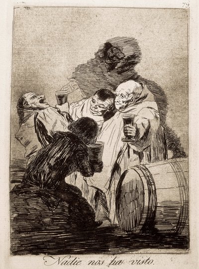 ingen har set os af Francisco de Goya