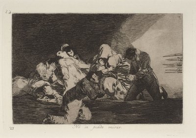Man kan ikke se på af Francisco Jose de Goya y Lucientes