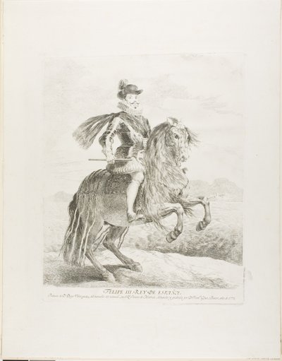 Filip III af Francisco Jose de Goya y Lucientes