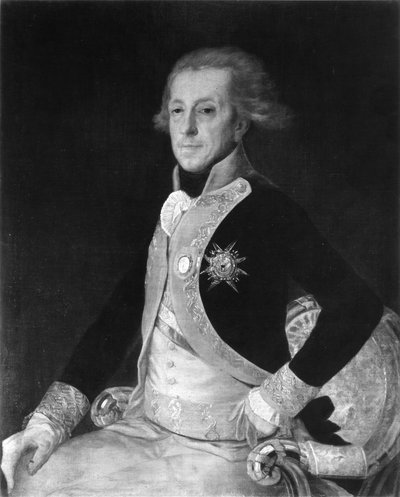Portræt af general Ricardos af Francisco Jose de Goya y Lucientes