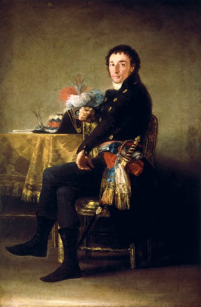 Portræt af Ferdinand Guillemardet af Francisco de Goya