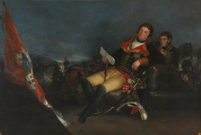 Portræt af Manuel Godoy, med tilnavnet Fredsprinsen. Detalje. (olie på lærred af Francisco de Goya
