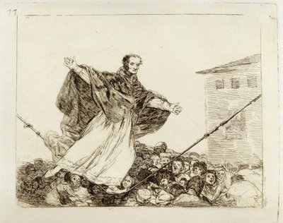 At rebet brister (Desastres de la Guerra 77) af Francisco Jose de Goya y Lucientes
