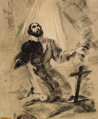 Sankt Isidor Landmanden af Francisco Jose de Goya y Lucientes