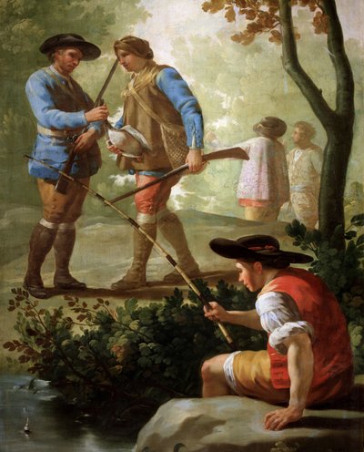 Lystfiskeren af Francisco Jose de Goya y Lucientes