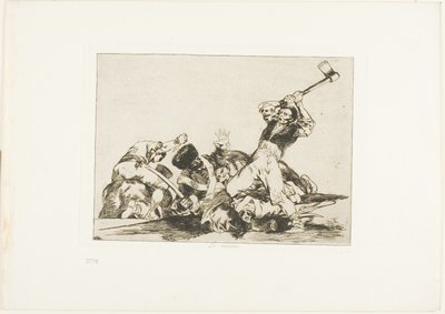 The Same, plade tre fra The Disasters of War af Francisco Jose de Goya y Lucientes