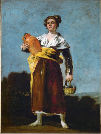 The water carrier (olie på lærred) af Francisco Jose de Goya y Lucientes