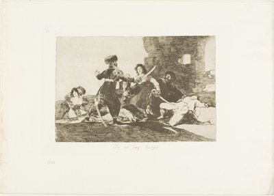 Der er ikke tid nu, plade 19 fra Krigens katastrofer af Francisco Jose de Goya y Lucientes