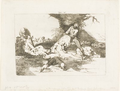 De gør brug af dem, plade 16 fra The Disasters of War af Francisco Jose de Goya y Lucientes