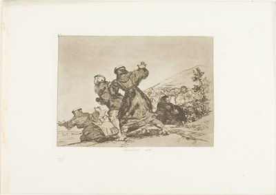 Også denne plade 43 fra The Disasters of War af Francisco Jose de Goya y Lucientes