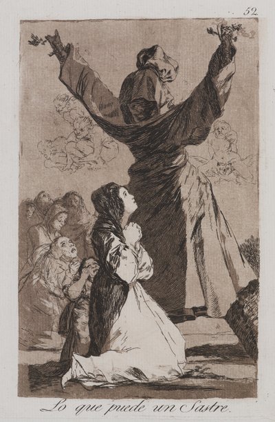Hvad en skrædder kan! (Hvad en skrædder kan!) af Francisco de Goya