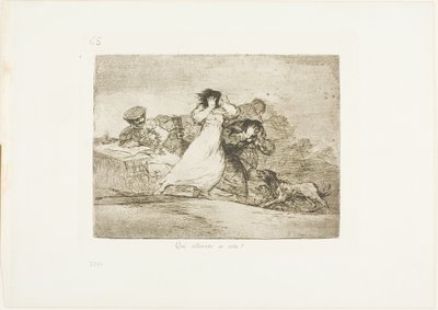 Hvad er denne Hubbub?, plade 65 fra The Disasters of War af Francisco Jose de Goya y Lucientes