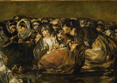 Heksenes sabbat ... (maleri på lærred) af Francisco Jose de Goya y Lucientes