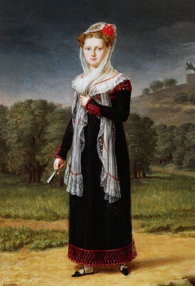 Portræt af Marie Louise, hertuginde af Parma (Wien af Francisco Lacoma