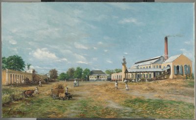 Hacienda La Fortuna, 1885 af Francisco Manuel Oller