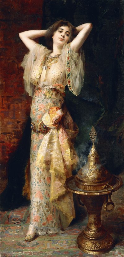 Odalisca, 1898 af Francisco Masriera y Manovens