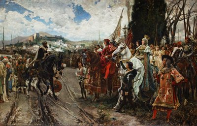 Overgivelsen af Granada i 1492, 1882 af Francisco Pradilla y Ortiz