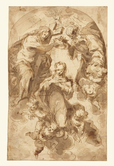 Kroningen af Jomfru Maria af Francisco Ribalta