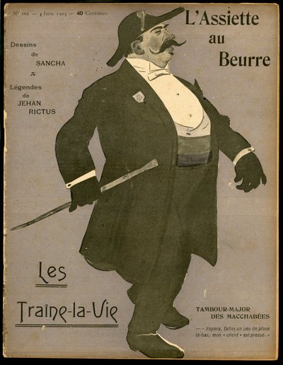 Cover af "" The Butter Plate"", nummer 166, Satirique en Colours af Francisco Sancha y Lengo