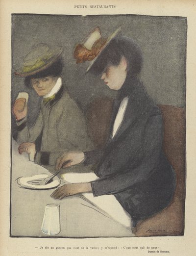Illustration til Le Rire af Francisco Sancha y Lengo