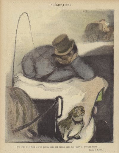 Illustration til Le Rire af Francisco Sancha y Lengo