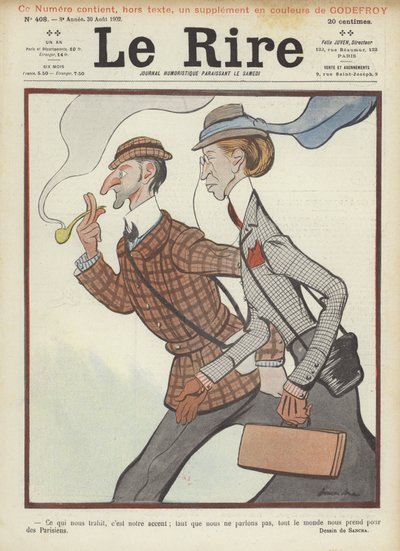 Illustration til Le Rire af Francisco Sancha y Lengo