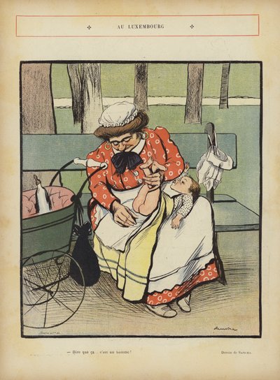 Illustration til Le Rire af Francisco Sancha y Lengo