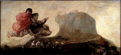 Asmodeus (olie på lærred af Francisco de Goya
