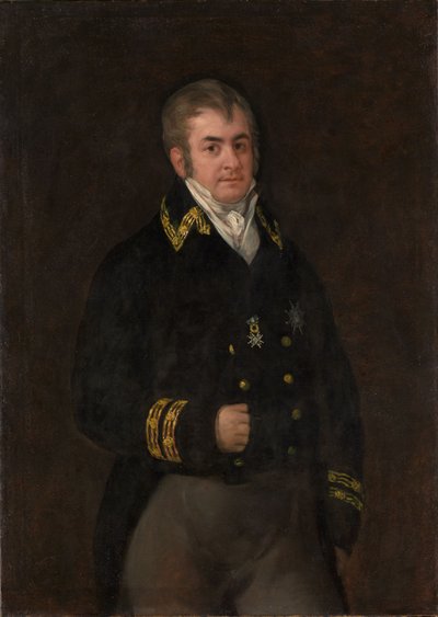 Portræt af Don Juan Bautista de Goicoechea y Urrutia af Francisco de Goya